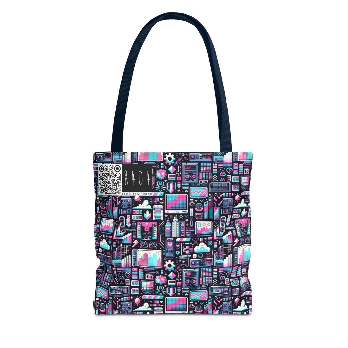 Digital Rebellion Youthful Streetwear with a Rebellious Digital Twist Tote Bag - 8404 Design-71