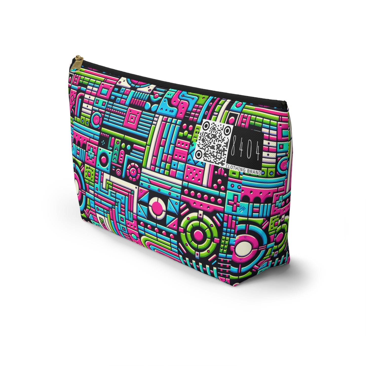 Neon Street Pop Vibrant and Eye-catching Accessory Pouch W T-bottom - 8404 Design-62