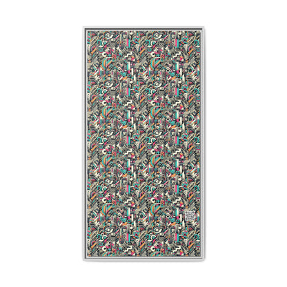 Digital Street Art Urban Street Style Matte Canvas, Framed (multi-color) - 8404 Design-74 B