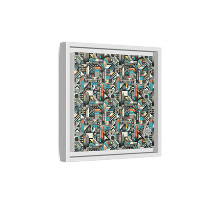 Digital Street Art Urban Street Style Matte Canvas, Framed (multi-color) - 8404 Design-81 B