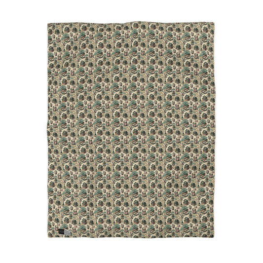 Cultural Artisanal Fusion Contemporary Cultural Elegance Microfiber Duvet Cover - 8404 Design-68
