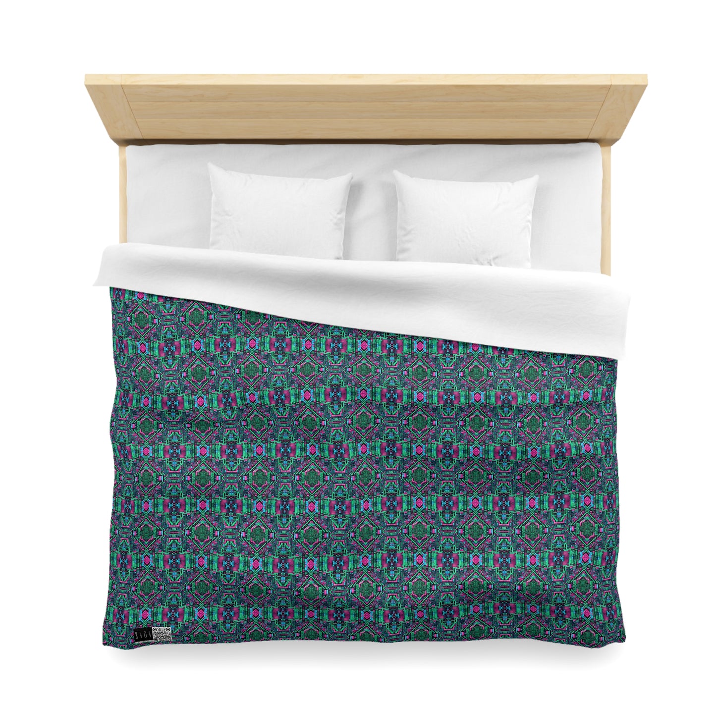 Digital Glitch Vibes Tech-Inspired Streetwear Microfiber Duvet Cover - 8404 Design-71