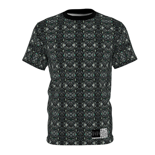 Tech Noir Tech-Forward Minimalism Unisex Cut & Sew Tee - 8404 Design-52