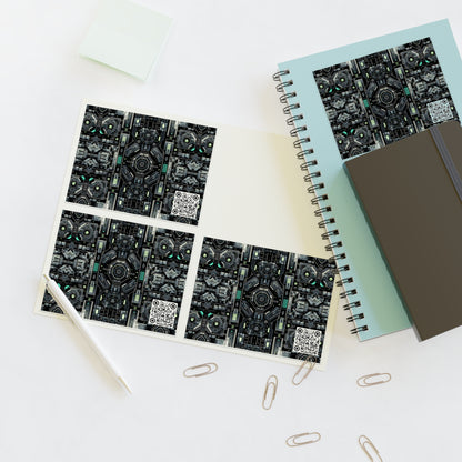 Tech Noir Tech-Forward Minimalism Sticker Sheets - 8404 Design-52