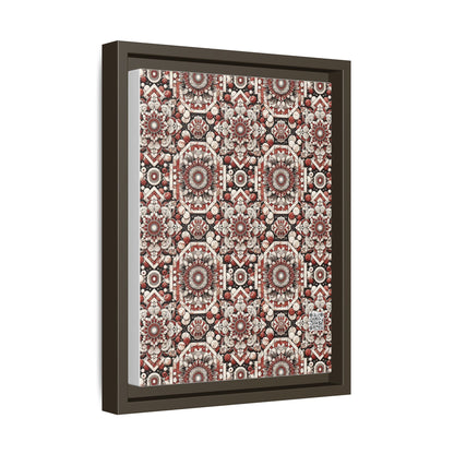 Neo Jomon Sculptural Aesthetics Artisanal Streetwear Matte Canvas, Framed (multi-Color) - 8404 Design-55 A
