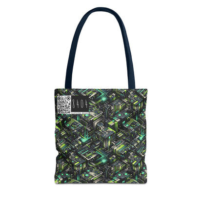 Tech-Infused Graphics Tech-Forward Streetwear Tote Bag - 8404 Design-47