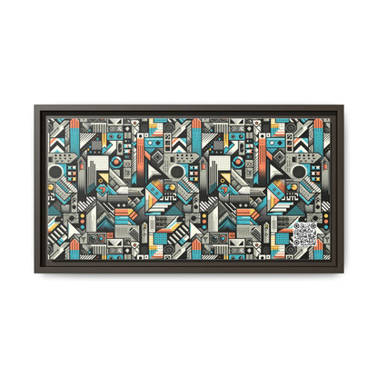 Digital Street Art Urban Street Style Matte Canvas, Framed (multi-color) - 8404 Design-81 B