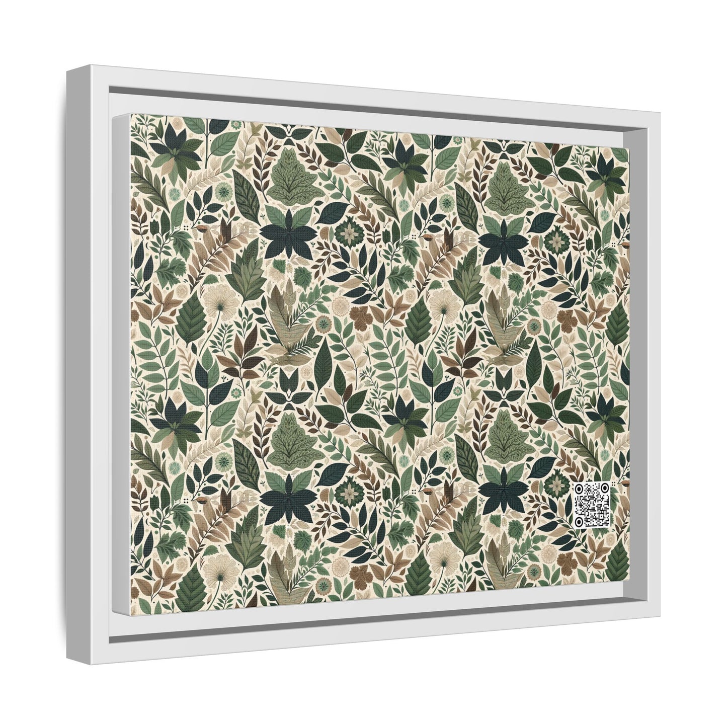 Streetwear Sustainability Environmentally Conscious Streetwear with a Natural Aesthetic Matte Canvas, Framed (multi-color) - 8404 Design-57 A