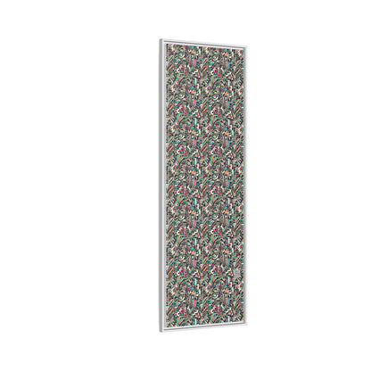 Digital Street Art Urban Street Style Matte Canvas, Framed (multi-color) - 8404 Design-74 B