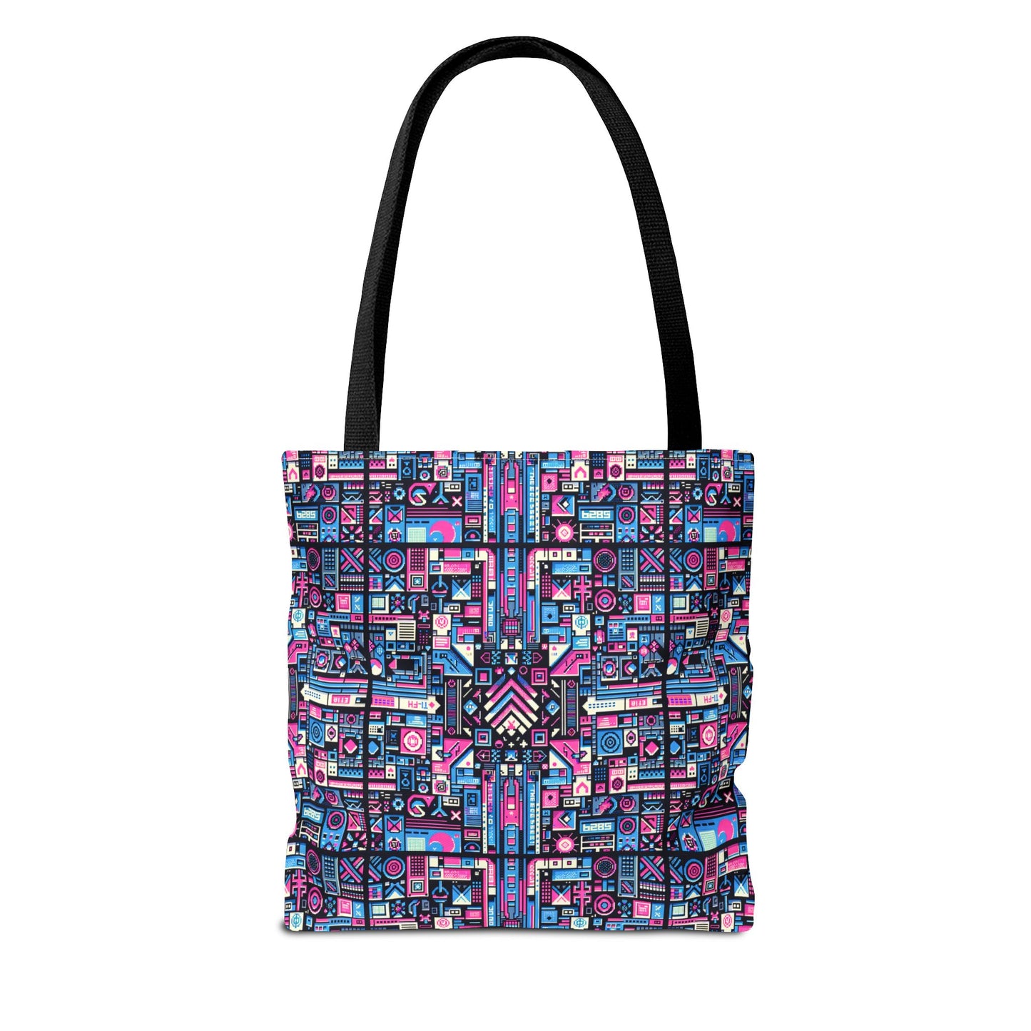 Digital Rebellion Youthful Streetwear with a Rebellious Digital Twist Tote Bag - 8404 Design-65