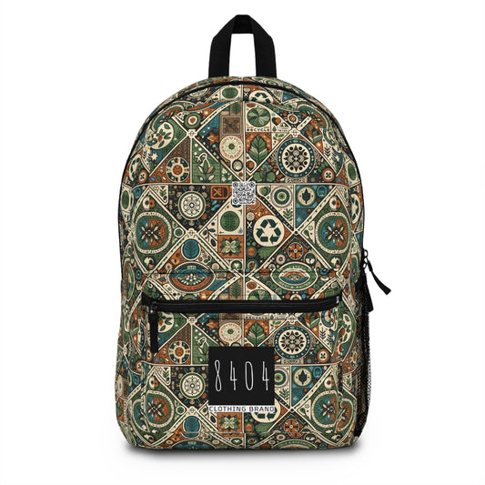 Sustainable Streetwear Sustainability-conscious Urban Style Backpack - 8404 Design-67