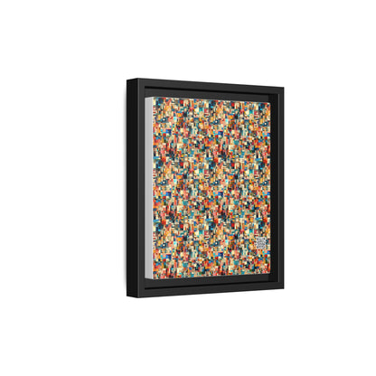 Digital Artistic Expression Artistic Streetwear Matte Canvas, Framed (multi-Color) - 8404 Design-46 B