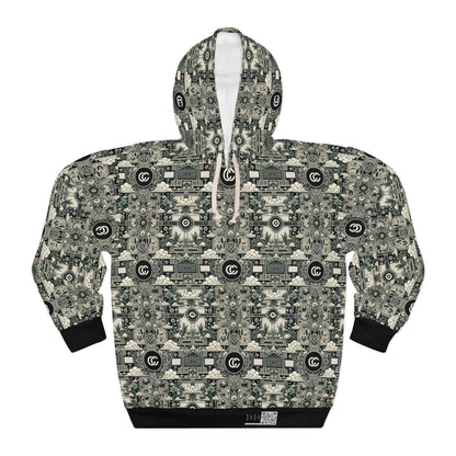 Cyber Garden Party Tech Garden Extravaganza Pullover Hoodie - 8404 Design-54