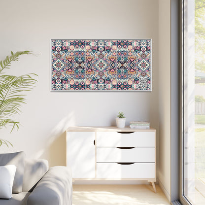 Matte Canvas, Framed (multi-Color) - 8404 Design-01