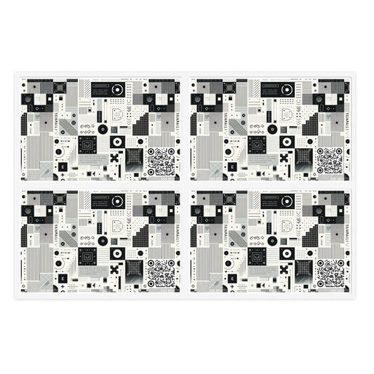 Digital Minimalism Minimalist Tech Sticker Sheets - 8404 Design-50