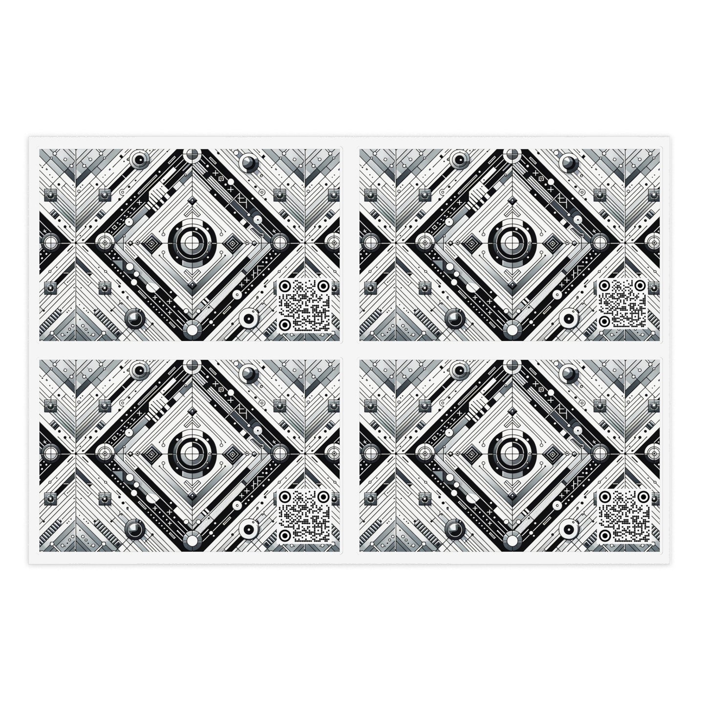 Tech Minimalism Minimalist Tech Sticker Sheets - 8404 Design-45