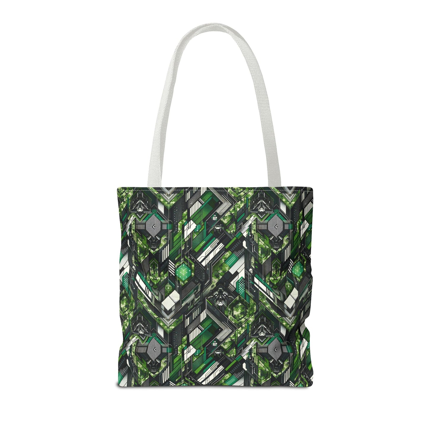 Tech Camo Fusion Tech-Forward Streetwear With a Futuristic Edge Tote Bag - 8404 Design-58