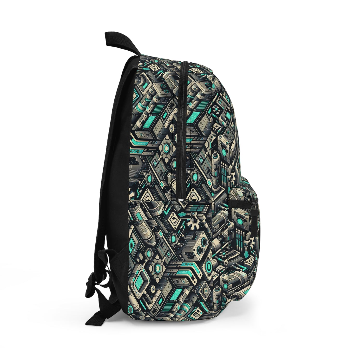 Tech Utility Fusion Modern Tech Streetwear Backpack - 8404 Design-49