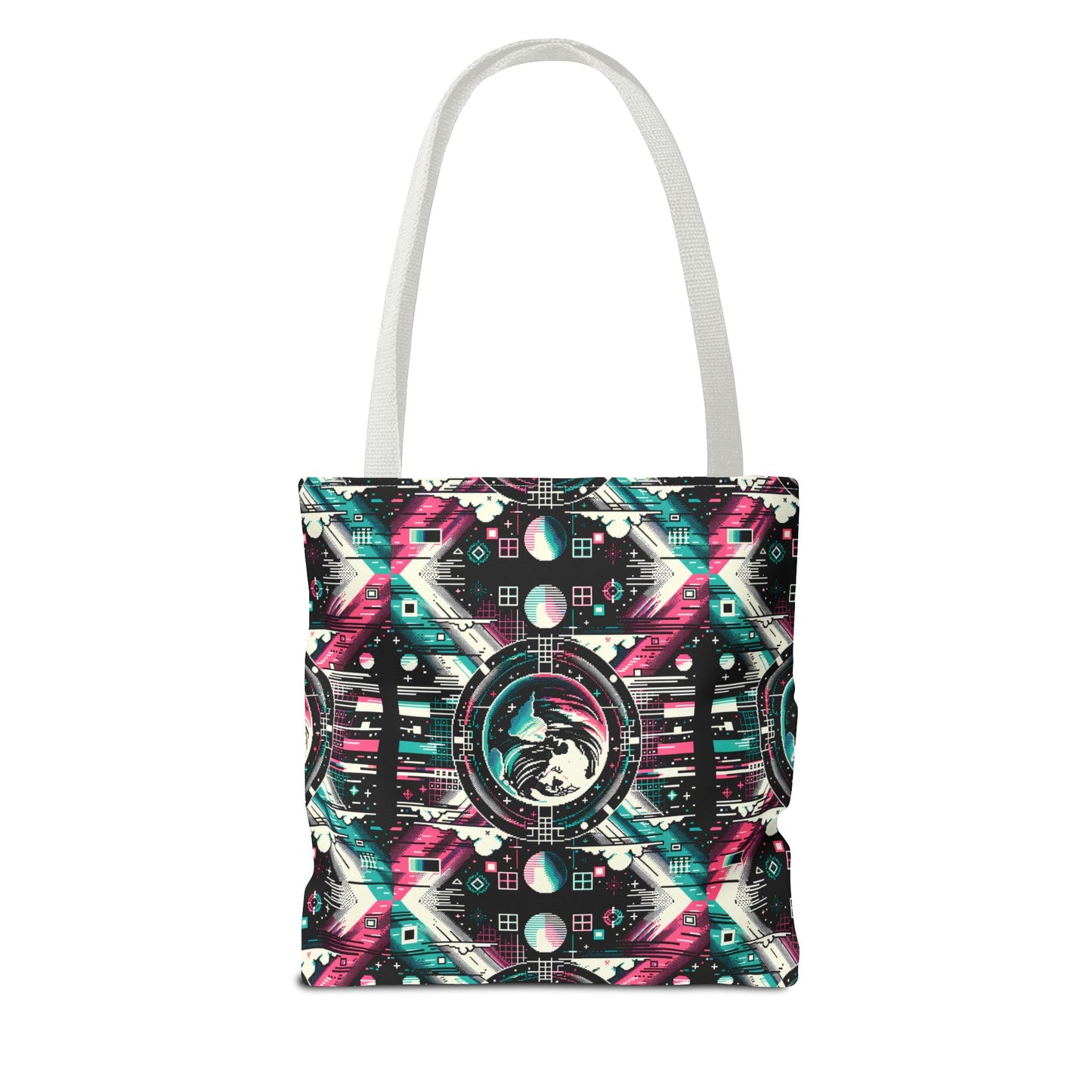 Digital Artistry Digital-native Streetwear Tote Bag - 8404 Design-62