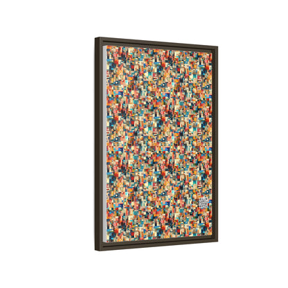Digital Artistic Expression Artistic Streetwear Matte Canvas, Framed (multi-Color) - 8404 Design-46 B