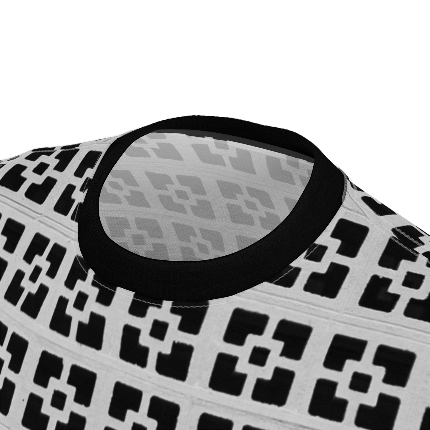 8404 Design Unisex Cut & Sew Tee - "pattern 4 Black" - S/m/l/xl/2xl/3xl T-Shirt