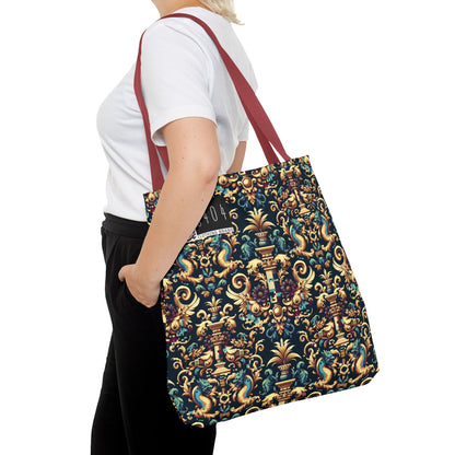 Digital Renaissance Modern Baroque Fusion Tote Bag - 8404 Design-57