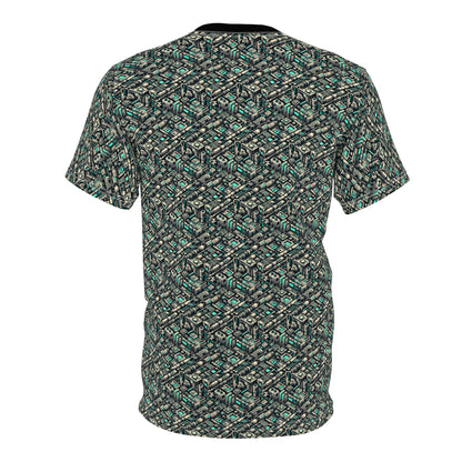 Tech Utility Fusion Modern Tech Streetwear Unisex Cut & Sew Tee - 8404 Design-49