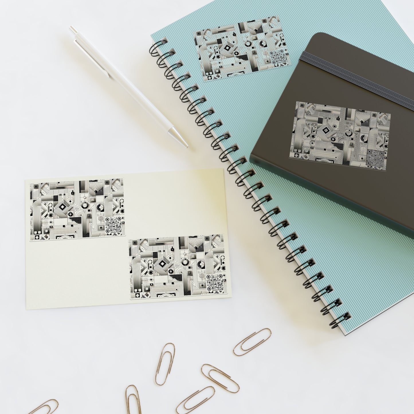 Tech Minimalism Minimalist Tech Sticker Sheets - 8404 Design-48