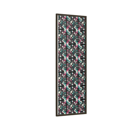 Digital Artistry Digital-native Streetwear Matte Canvas, Framed (multi-color) - 8404 Design-62 B