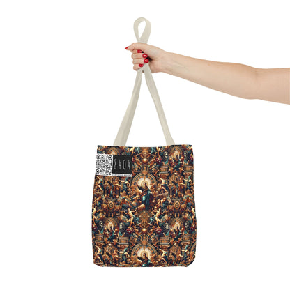 Digital Renaissance Luxurious Streetwear Inspired By Classical Art With a Modern Twist Tote Bag - 8404 Design-64
