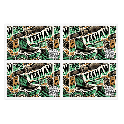 Digital Cowboy Tech-Western Fusion Sticker Sheets - 8404 Design-52