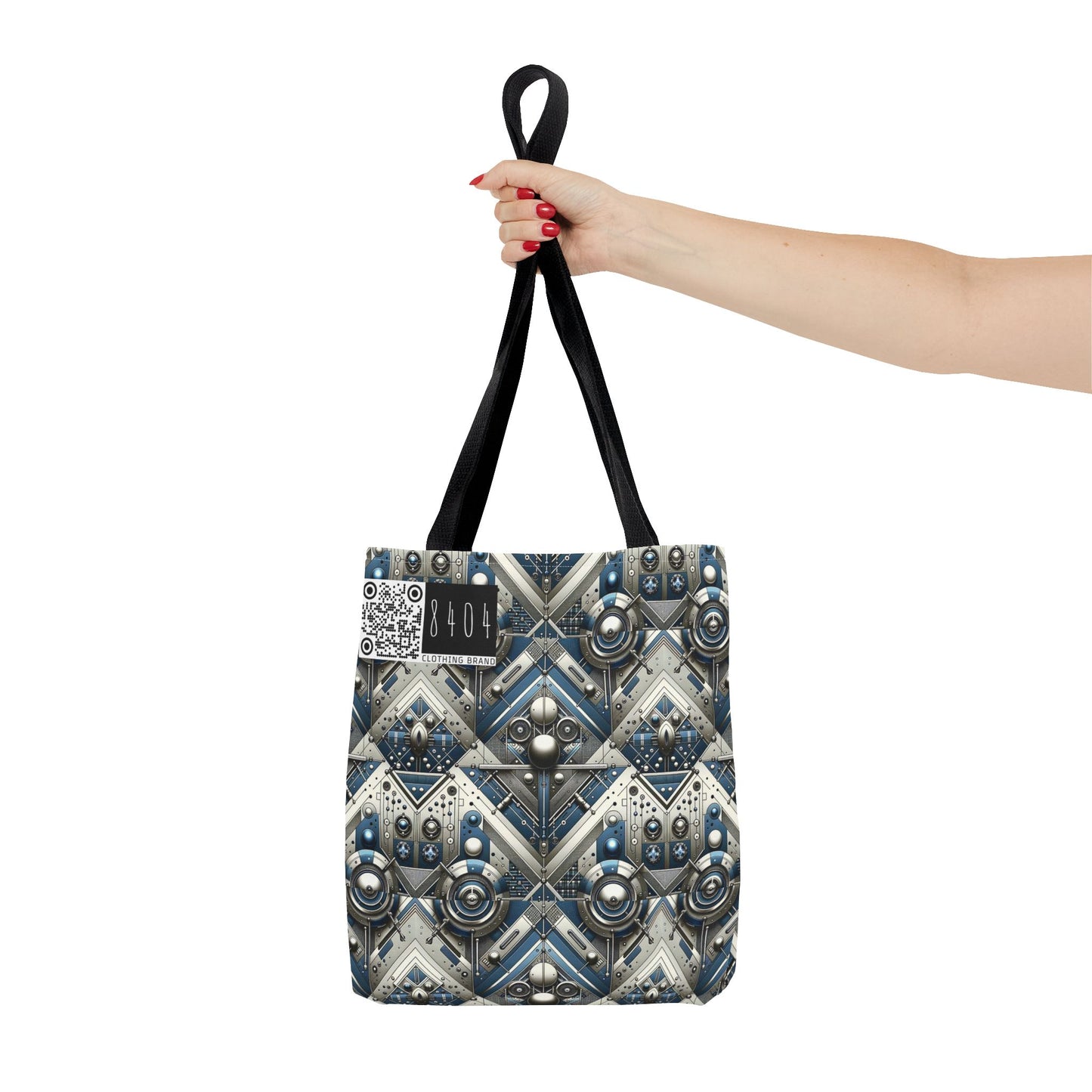 Tech Utility Fusion Tech-Forward Utility With a Futuristic Edge Tote Bag - 8404 Design-63