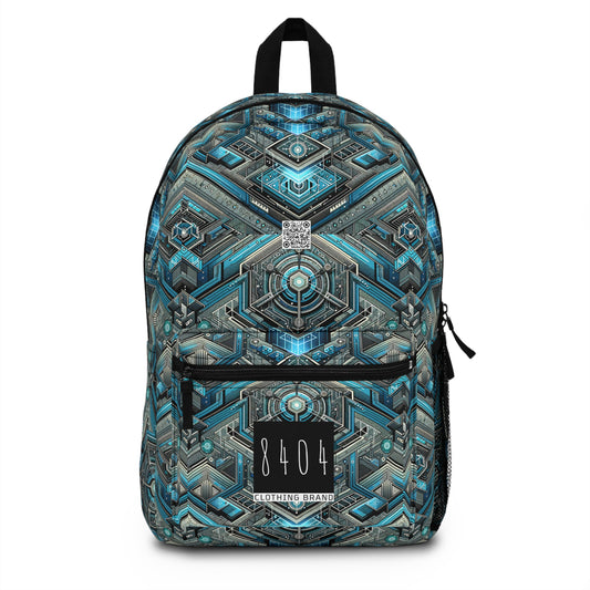 Tech-Infused Futurism Sleek Tech Edge Backpack - 8404 Design-49
