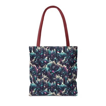 Digital Rebellion Tech-Inspired Streetwear Tote Bag - 8404 Design-51