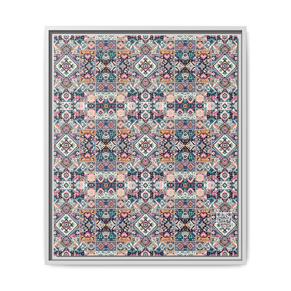 Matte Canvas, Framed (multi-Color) - 8404 Design-01