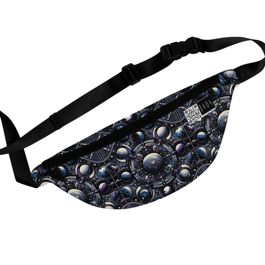 Tech Astronaut Tech-Forward Streetwear Meets Space Exploration Fanny Pack - 8404 Design-46