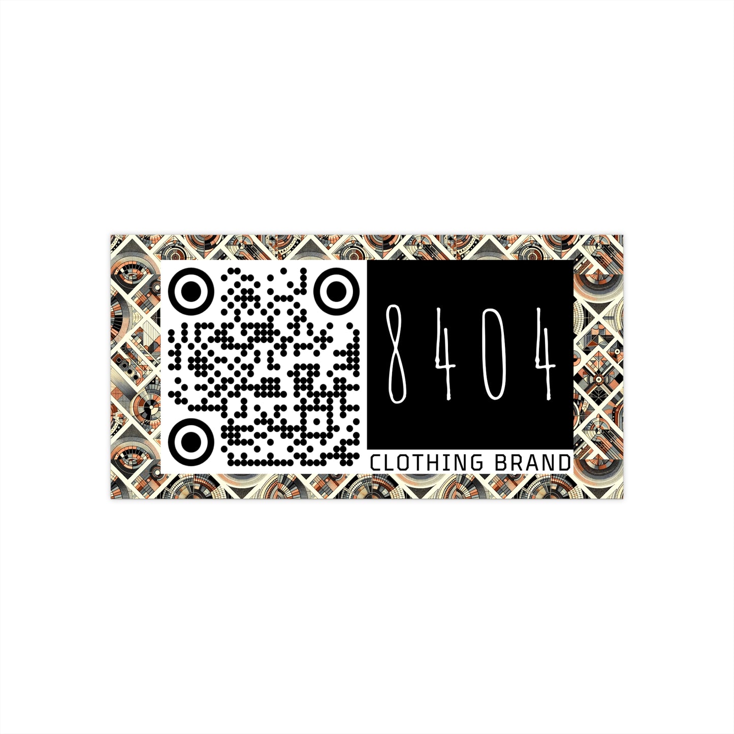 Tech Illusion Graphics Futuristic Artistry Bumper Sticker - 8404 Design-50