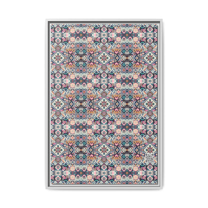 Matte Canvas, Framed (multi-Color) - 8404 Design-01