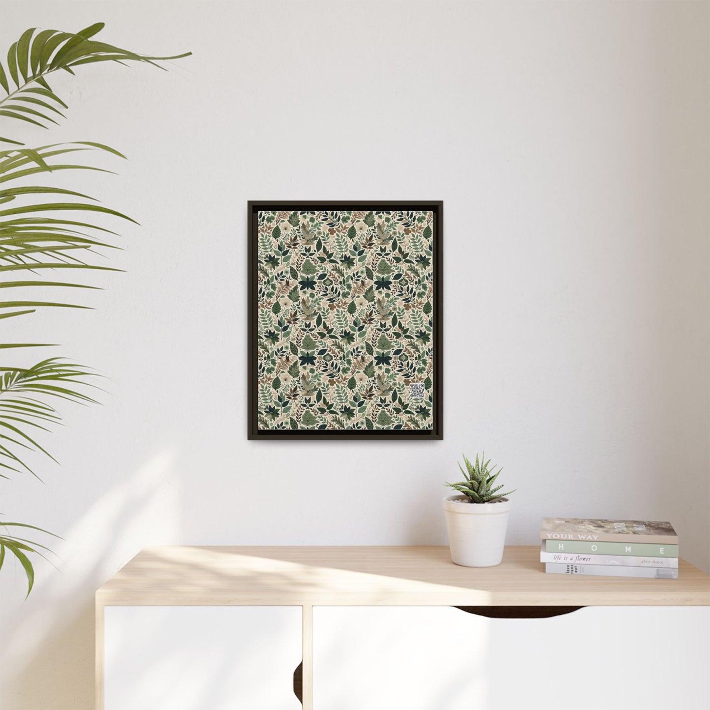 Streetwear Sustainability Environmentally Conscious Streetwear with a Natural Aesthetic Matte Canvas, Framed (multi-color) - 8404 Design-57 A