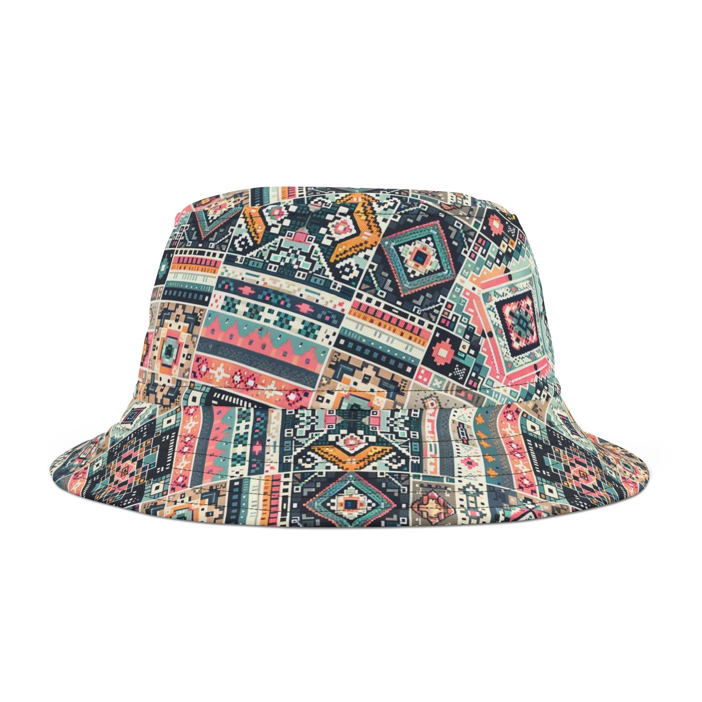 Digital Artisanal Fusion Digital Artisanal Bucket Hat - 8404 Design-55