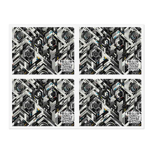 Tech Athletic Fusion Tech-Forward Athletic Sticker Sheets - 8404 Design-63