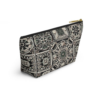 Cyber Garden Party Tech Garden Extravaganza Accessory Pouch W T-Bottom - 8404 Design-45