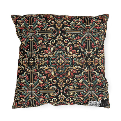 Streetwear Renaissance Artistic Clash of Old and New Outdoor Pillow - 8404 Design-46