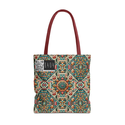 Cultural Fusion Tech Blend of Cultural Heritage With Tech-Inspired Elements Tote Bag - 8404 Design-74