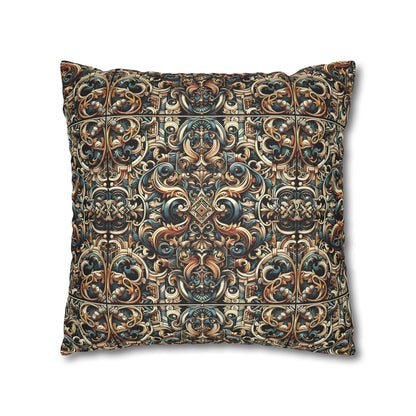 Urban Renaissance Historical Fusion With Street Edge Faux Suede Square Pillowcase - 8404 Design-59