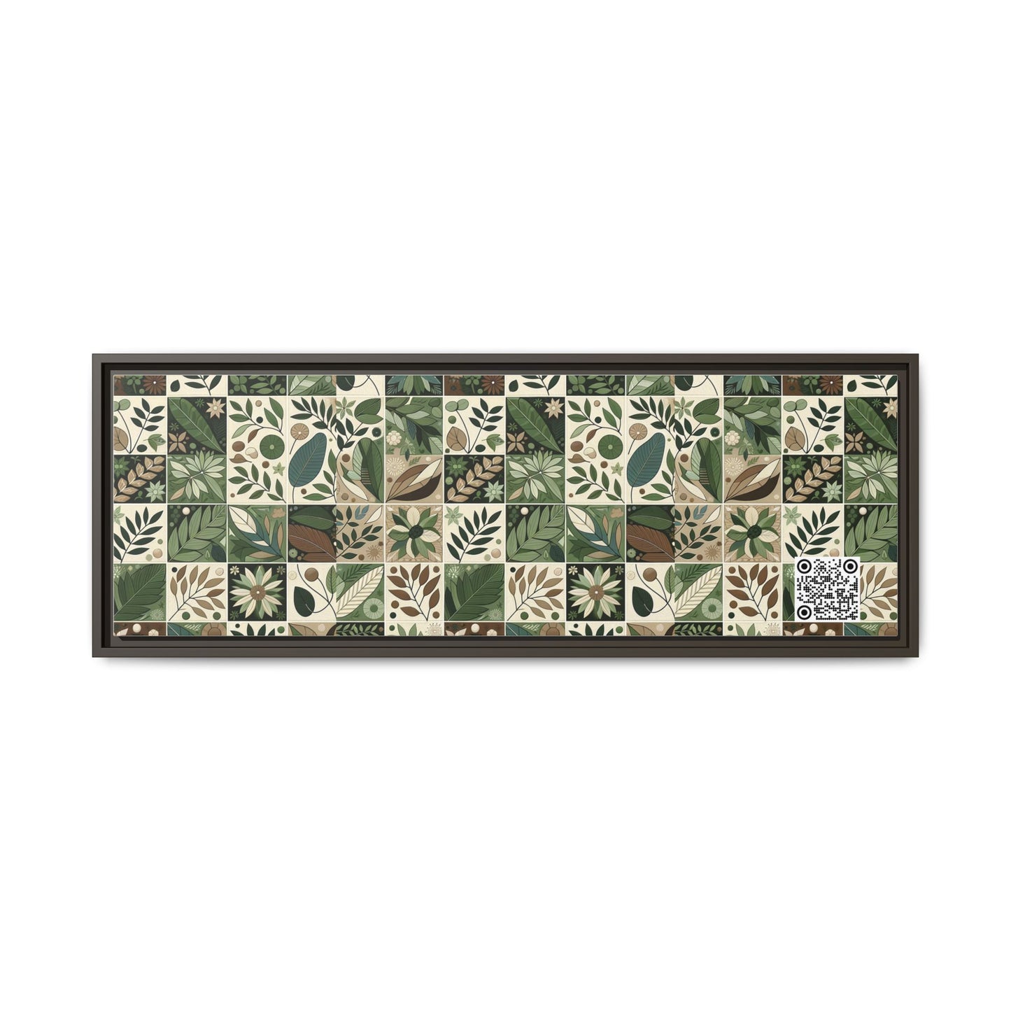 Streetwear Sustainability Environmentally Conscious Streetwear with a Natural Aesthetic Matte Canvas, Framed (multi-color) - 8404 Design-57 B