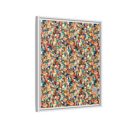 Digital Artistic Expression Artistic Streetwear Matte Canvas, Framed (multi-Color) - 8404 Design-46 B