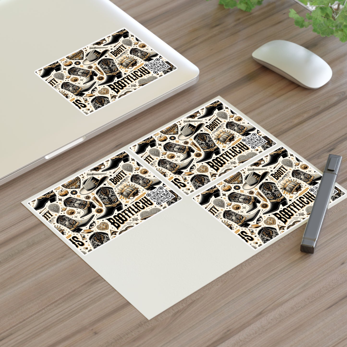 Cowboy Chic Revival Bold Western Glam Sticker Sheets - 8404 Design-60