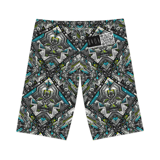 Women's Bike Shorts Future Tech - 8404 Design-01