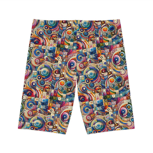 Digital Artistic Expression Artistic Streetwear Women's Bike Shorts - 8404 Design-49
